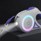 RGB 5M Extendable Retractable LED Training Lead Rope Pet Leash