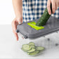 22-in-1 Vegetable Fruit Chopper Slicer with 13 Stainless Steel Blades