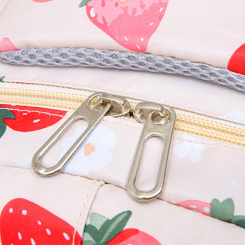 3Pcs Set Kids Backpack With Lunch Bag Pencil Bag Nylon Lightweight School Backpack