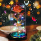 Eternal Rose Night Light in Glass Dome with LED
