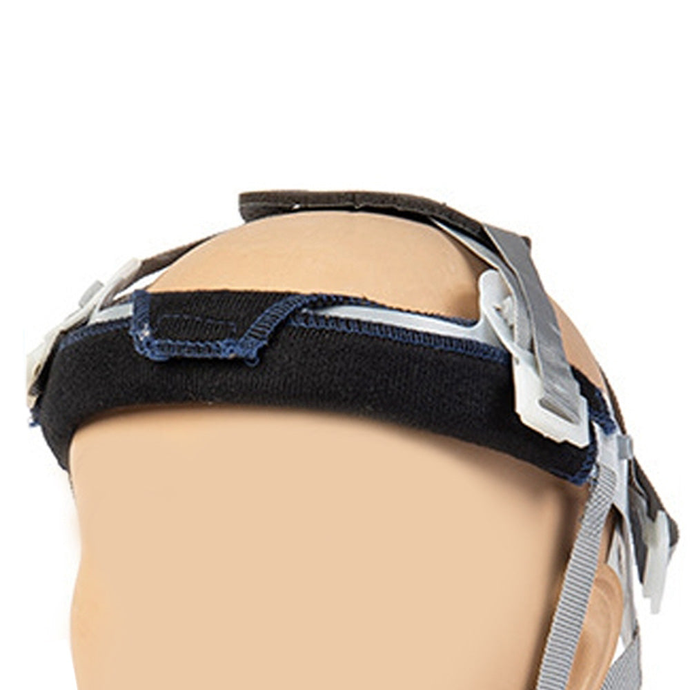 2 Cotton Foam Hard Hat Sweatbands with Hook and Loop