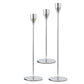 3Pcs Taper Candle Holder Table Decorative Candlestick Holder for Wedding Dinning