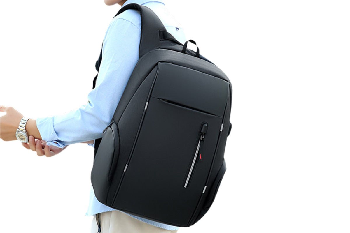 Travel Laptop Backpack with USB Charging Port School Bookbag Fits 15.6 Inch Laptop