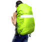 2Pcs Water-Resistant Outdoor Backpack Rain Cover with Reflective Strip
