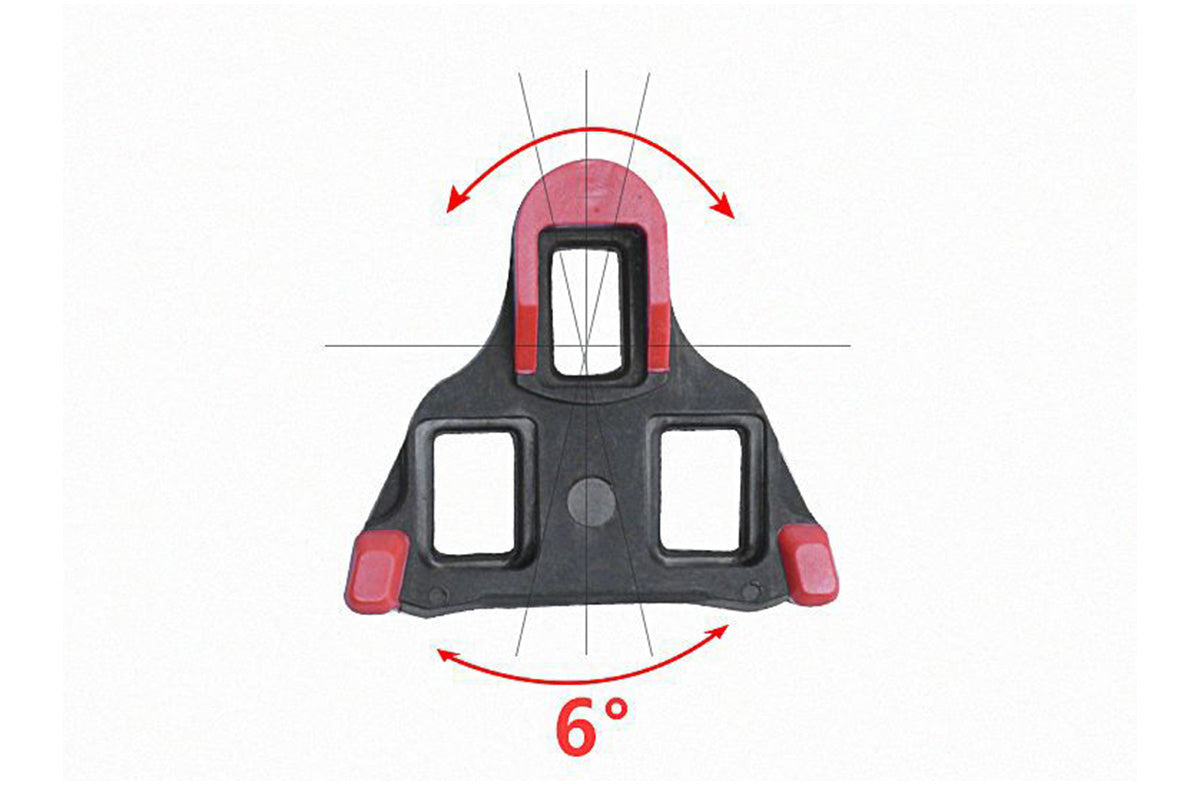 Road Bike Cleat Set SPD Compatible Cycling Pedal Clips for Road Shoes