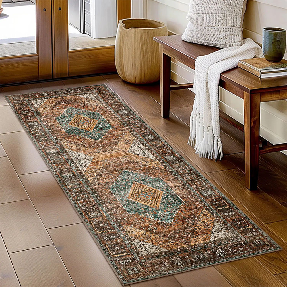 Long Washable Hallway Runner Rug Kitchen Entrance Floor Mat