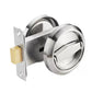Hidden Door Lock Invisible Latch Double Sided Privacy Lock for Bedroom Bathroom Stainless Steel