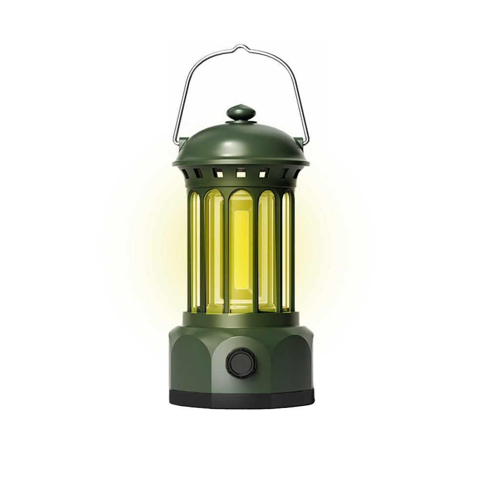 Retro Tent Camping Lantern LED Lantern Outdoor Portable Rechargeable Night Lamp
