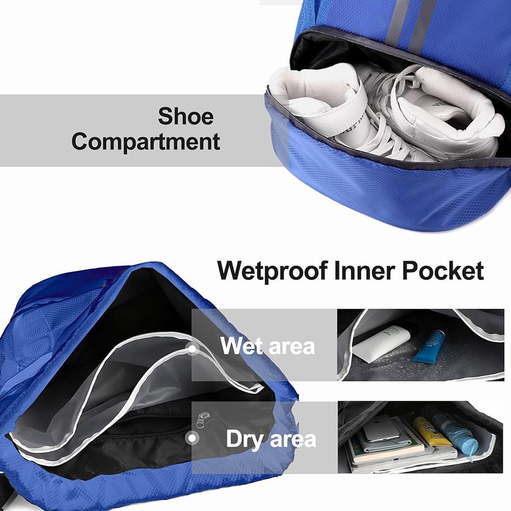 Sports Drawstring Backpack String Tote Gym Bag