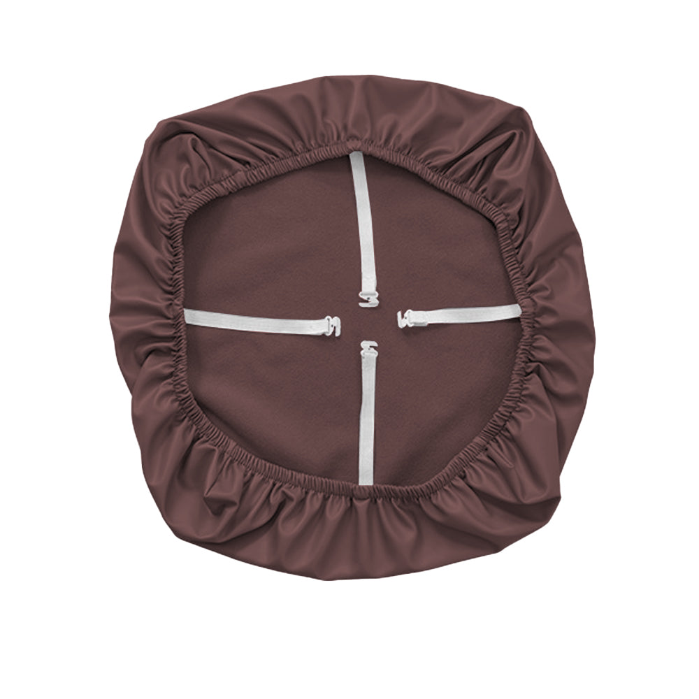 2Pcs Waterproof  PU Leather Stretch Seat Cushion Cover