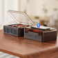 Retro CD Player Multifunctional Music Player with Bluetooth FM Radio for Home Use