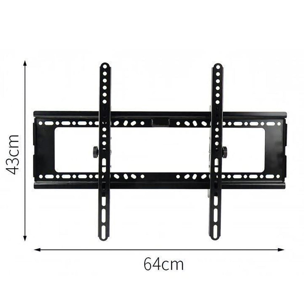 Universal Tilt TV Wall Mount Bracket Adjustable Low Profile Steel Mount