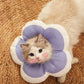 Cute Flower Cat Cone Collar Anti-Bite Lick Wound Healing Protective Neck Collar