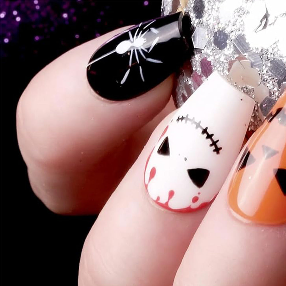 5PCS Nail Art Liner Brushes Set Nail Tools For Long Lines Thin Details Fine Drawing