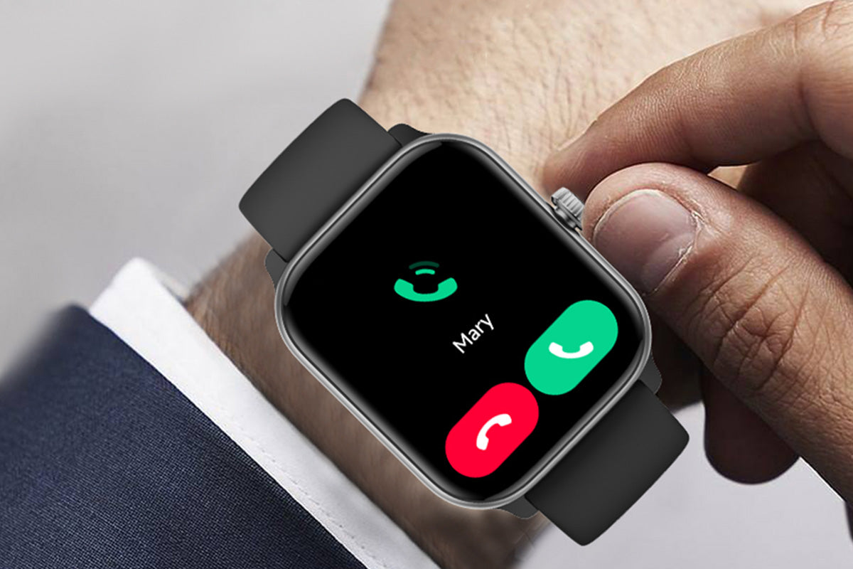Bluetooth Calling Smartwatch with 1.85 Inch Display Fitness Tracking