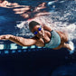 2Pcs Highly Elastic Silicone Swimming Cap Solid Color Water-resistant Ear Protection
