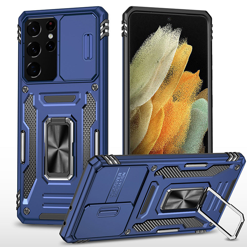 Heavy Duty Ring Stand Phone Case for Samsung Galaxy