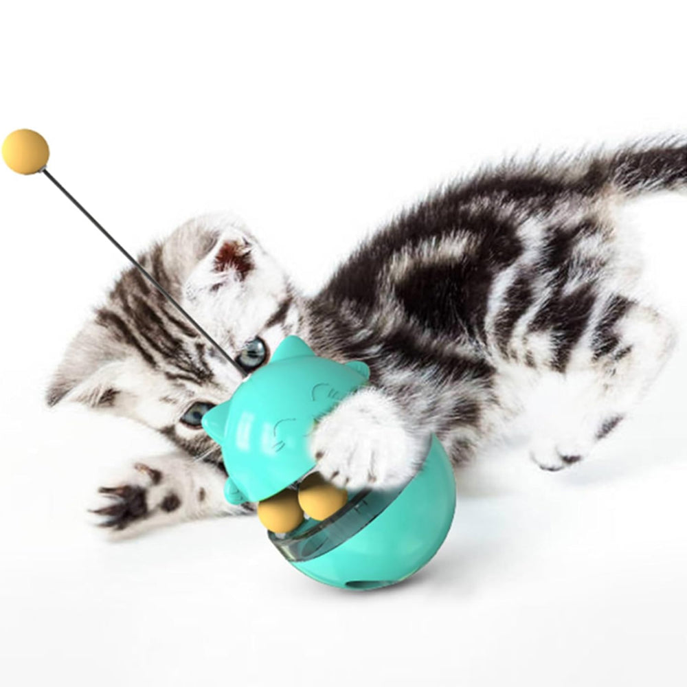 Cat Treat Ball Tumbler Interactive Toy