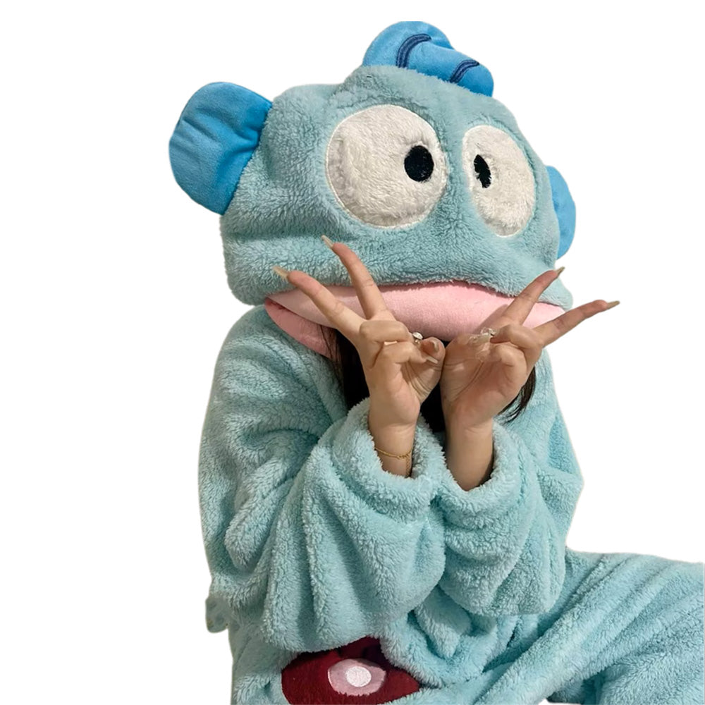 Monster Onesie Big Mouth Monster Onesie Soft Plush Loungewear for Sleeping-Style 3