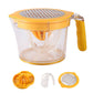 2Pcs 4-in-1 Citrus Squeezer Multifunctional Manual Juicer Measuring Cup