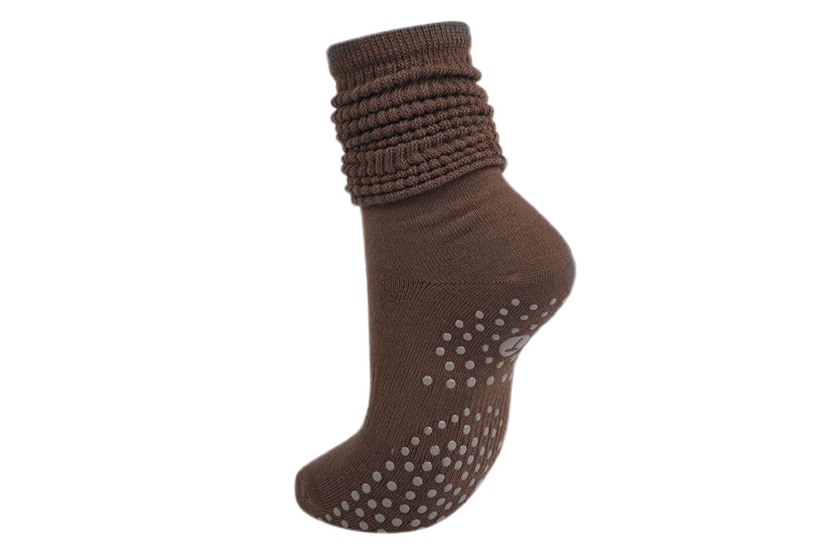 2 Pack Non-Slip Grip Socks for Yoga Pilates
