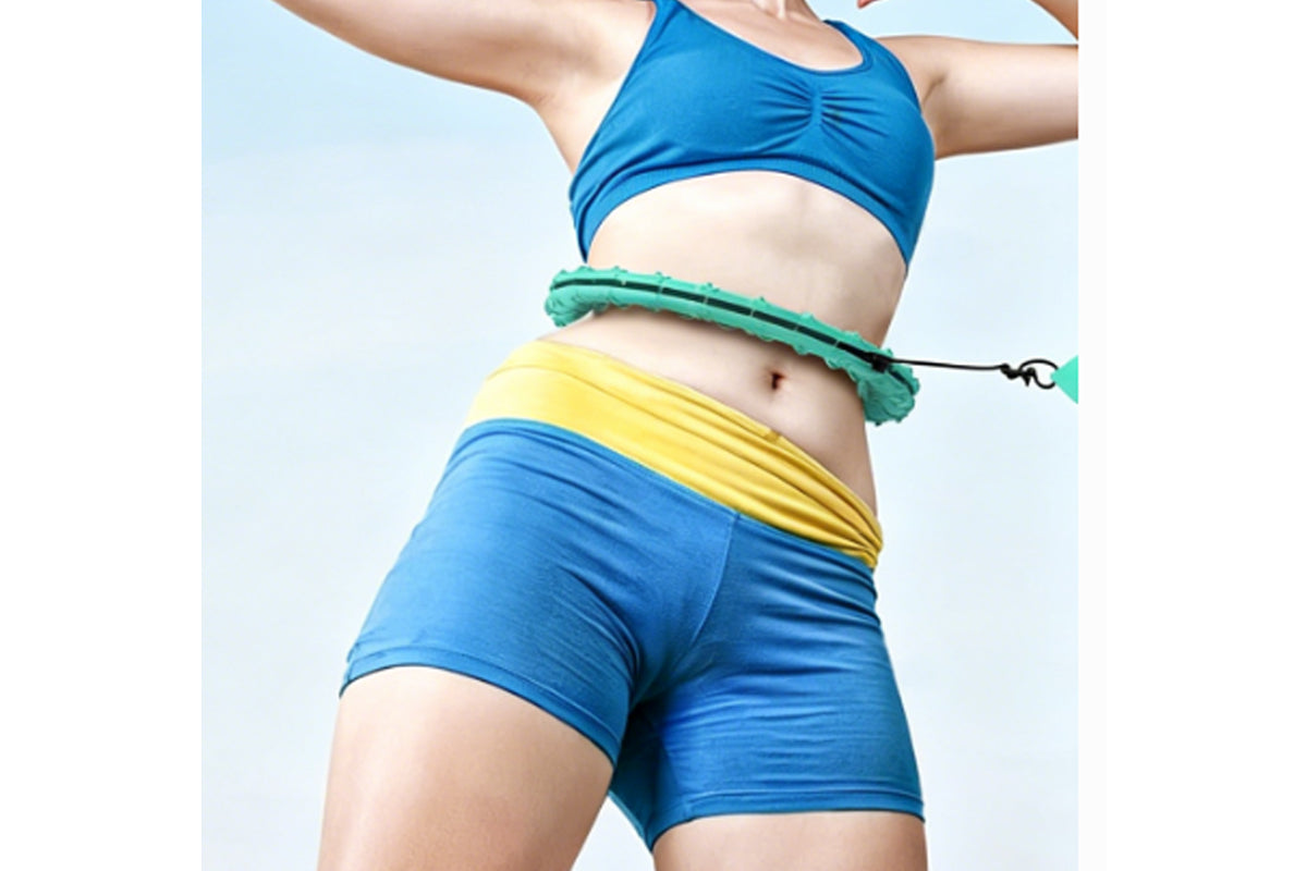 32 Section Detachable Weighted Hula Hoop Adjustable 26 to 58 Inches