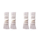 2Pcs The 80s Ribbed Knitted Long Socks for Women