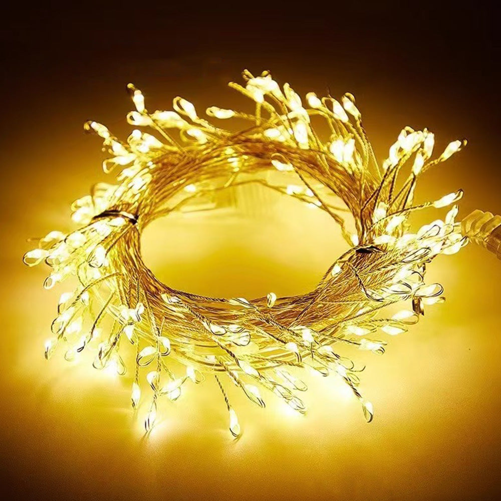 Solar String Lights Outdoor Waterproof Fairy Lights for Patio Balcony-Style 1