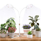 LED Grow Light Dual Head Full Spectrum Adjustable Plant Lamp for Indoor Plants