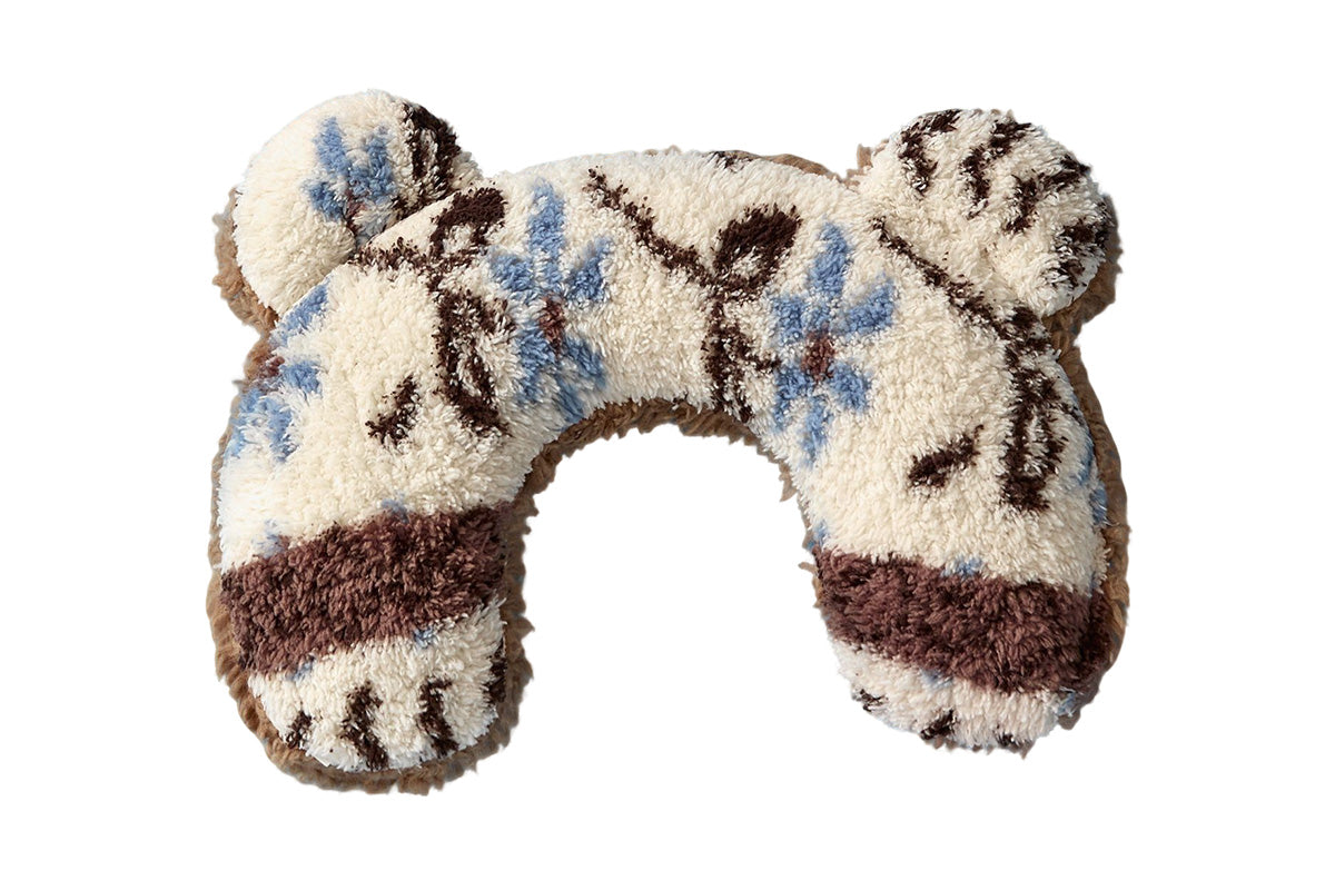 Pet Blanket U-Shaped Pillow Set Sherpa Fleece Warm Pet Throw Blanket Bed Mat for Dog Cat
