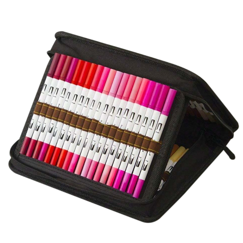 72 Colors Markers Dual Tip Markers Felt Tip For Adult Coloring Books