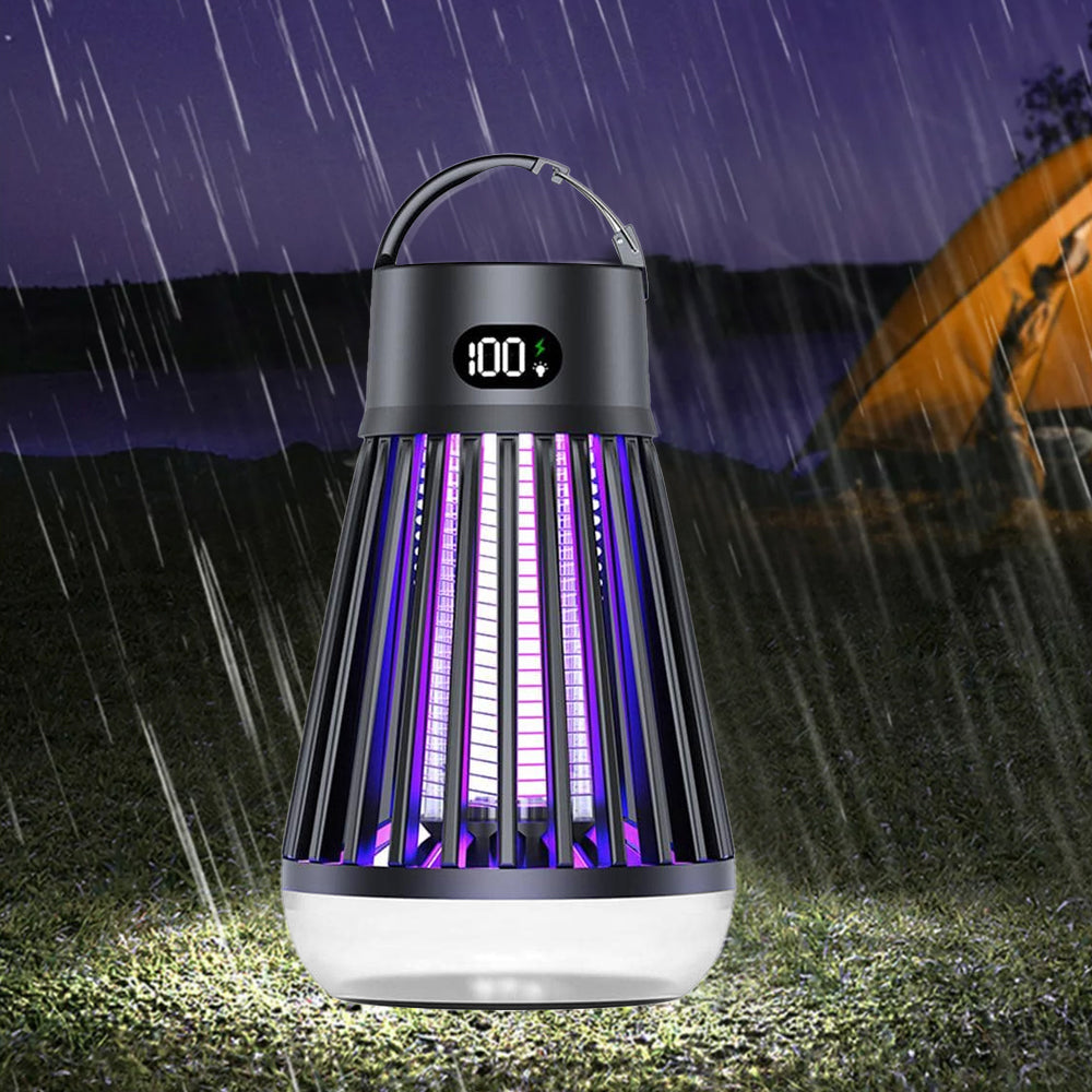 Electric Bug Zapper Portable Rechargeable Mosquito Killer Lamp Insect Fly Trap