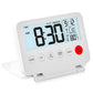 LED Digital Alarm Clock Large Display Desk Clock Foldable