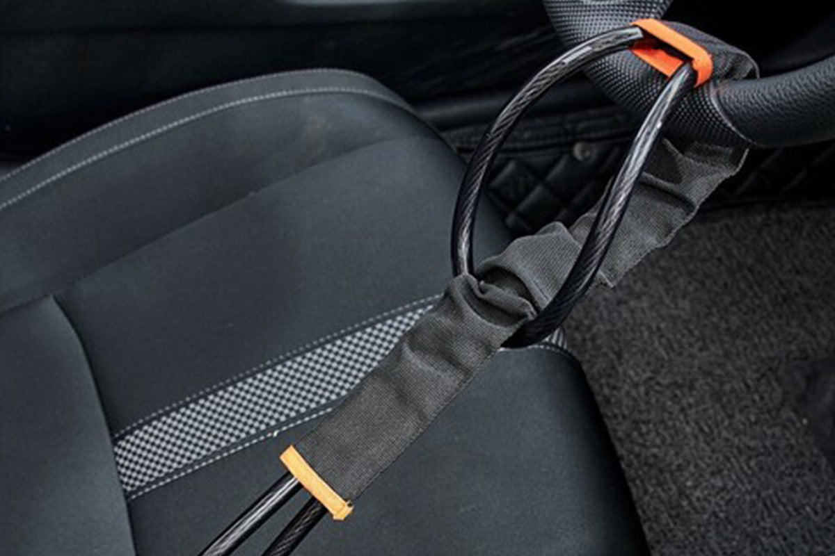 Car Steering Wheel Lock Anti-Theft Device Adjustable Lock Universal Fit