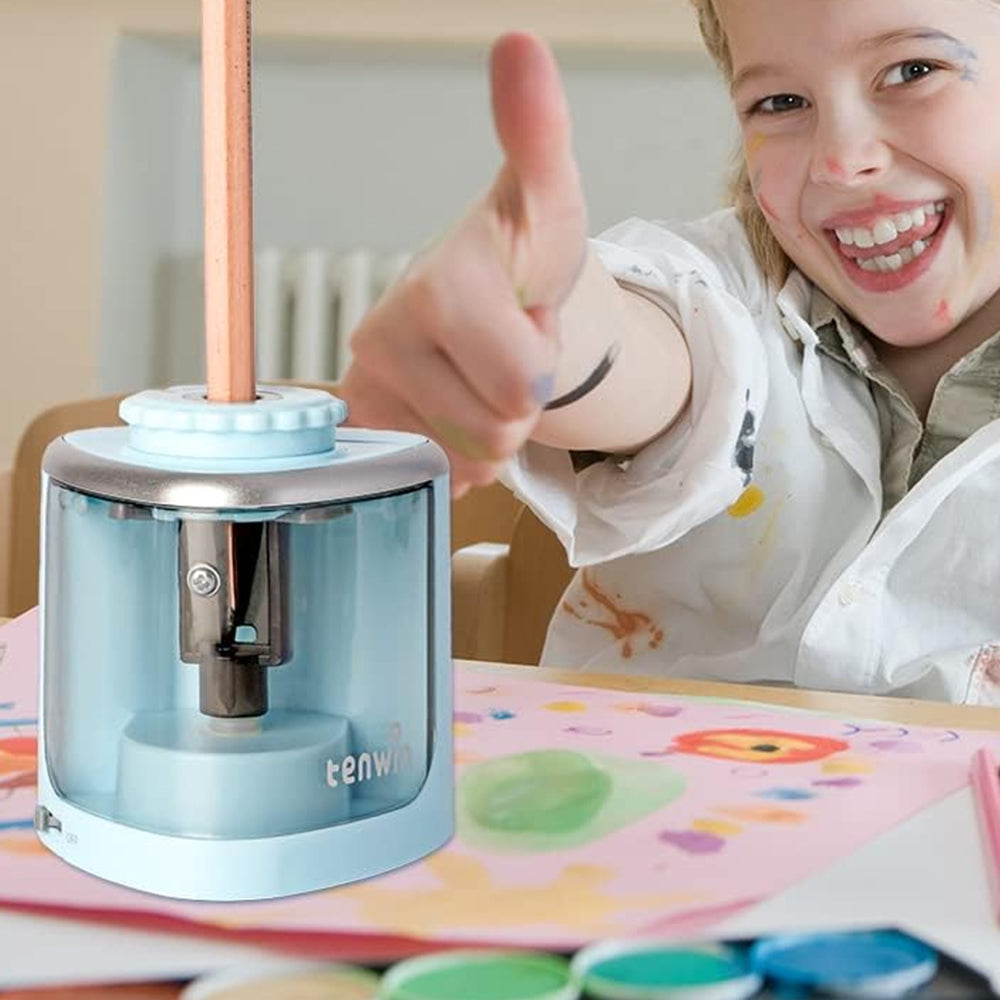 2Pcs Battery Operated Pencil Sharpener