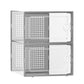 2 Pcs Clear Stackable Shoe Boxes Plastic Sneaker Containers for Closet Under Bed