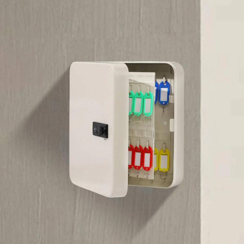 Wall Mount Key Storage Security Combination Lock Cabinet-20 Keys Type