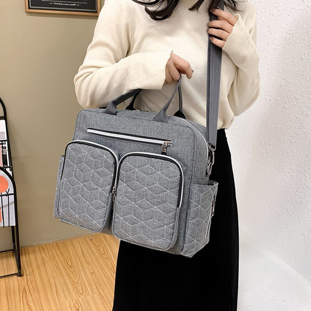 Large Capacity Mummy Travel Shoulder Bag Nappy Tote Handbag