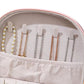 Portable Travel Jewelry Box Double Layer Jewelry Storage Case