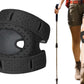 Adjustable Neoprene Knee Sleeve-Black