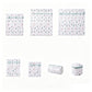 7 Piece Mesh Laundry Wash Bag Set for Delicates Bras and Underwear