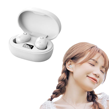 Wireless Bluetooth Earbuds with LED Display Touch Control and Charging Case