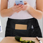 Short Half Waist Kitchen Apron with 3 Front Pockets