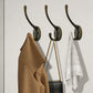 10Pcs Coat Hooks Wall Hooks Mounted Farmhouse Coat Hangers for Bags Caps Keys