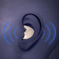 Ultra Thin Invisible Earphone Bluetooth 5.3 for Side Sleeping with LED Display