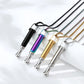 Breathlace Necklace Stainless Steel Quit Smoking Anti-Vaping Breathing Pendant Necklace