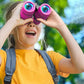 Kids Binoculars Adjustable Lightweight Telescope Toy for Birds Watching