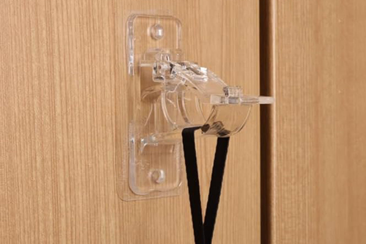 No Drill Self Adhesive Curtain Rod Brackets Transparent Invisible Holders for Curtains Towels