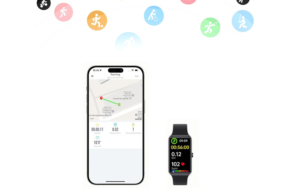 Fitness Tracker Smart Watch for Women