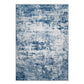 Nordic Crystal Velvet Rug Soft Non Slip for Bedroom Living Room Bedside Floor-Blue